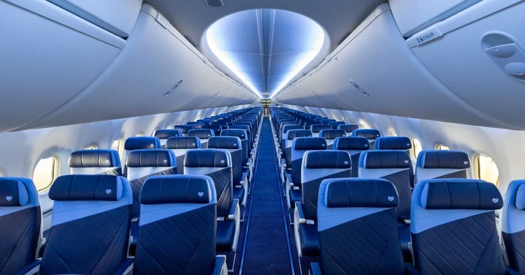 World's Largest Low-Cost Airline Debuts New 737 MAX Cabin Interiors