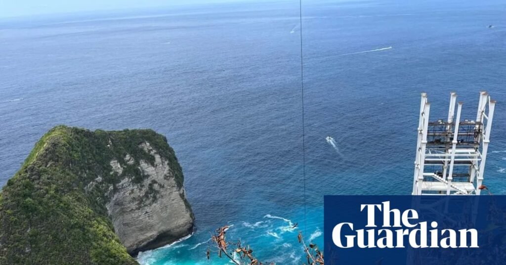 Bali and the not-so-great glass elevator: construction on Kelingking beach prompts outrage from locals | Bali