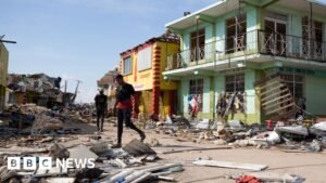 Britons evacuated from Jamaica land in UK