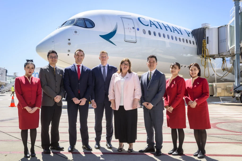 Cathay Resumes Flights to This Australian City with A350