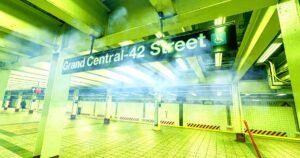 Corporation Pumping Soothing Gas Into New York Subway Station