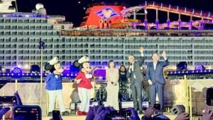 Disney Cruise Line's Disney Destiny prepares for maiden voyage Thursday
