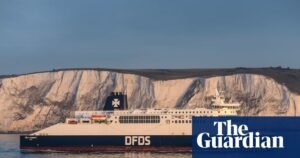 Ferry company apologises after children left ‘screaming’ by pornographic film | UK news