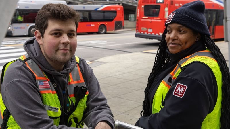 He bonded with his childhood bus driver. Now they both work at DC Metro