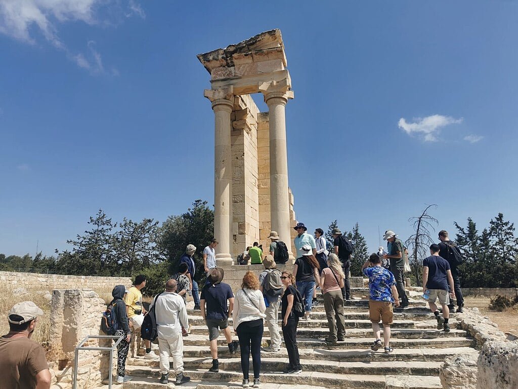 Outcry in Cyprus as Tourists Climb Onto Roof of Ancient Greek Sanctuary of Apollo for Photos