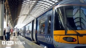 Rail fares to be frozen in England next year