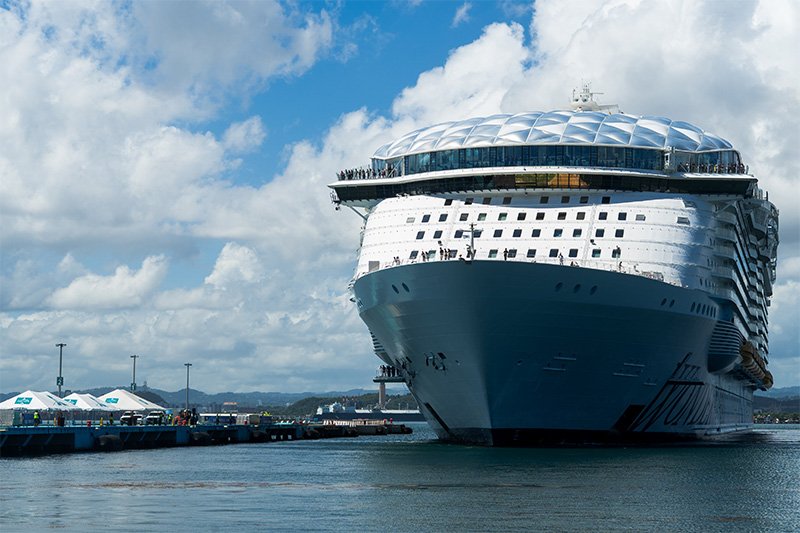 wonder of the seas at pier 3 west