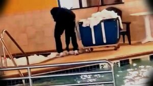 "THAT'S What We Were Swimming In?" Hotel Caught Using Hot Tub To Wash Stained Bedsheets