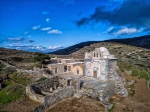 Sikinos Greece monument Episkopi