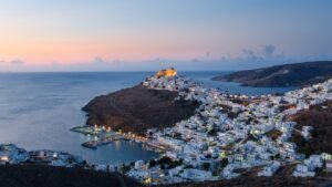 The tiny Greek island where EVs take charge
