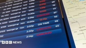 Trump tells air traffic controllers 'get back to work' as airport chaos worsens - follow live
