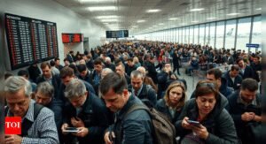 US government shutdown impact: Airports reel under travel chaos; flight delays and cancellations pile up