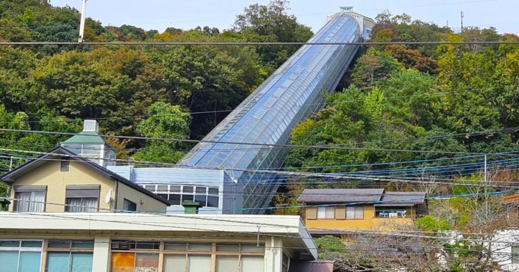 Unique inclined elevator in Japan leads to a town that inspired Studio Ghibli’s Spirited Away
