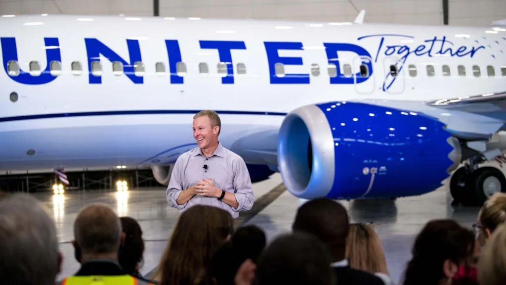 United Airlines CEO Scott Kirby