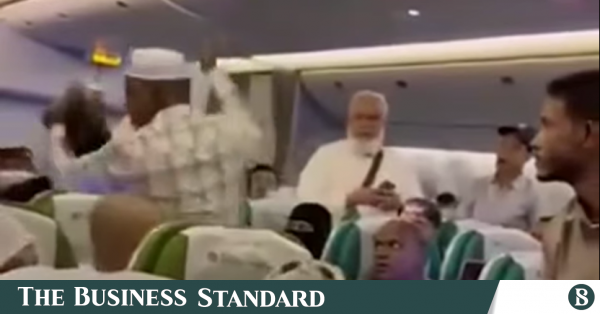 Viral video shows passengers fight aboard Biman flight