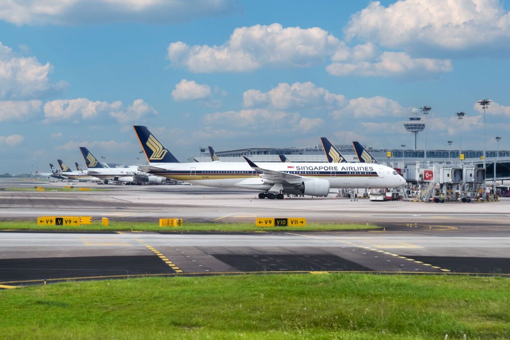 What are the busiest routes on the Singapore Airlines network?