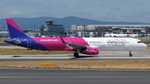 Wizz Air A321 at Frankfurt