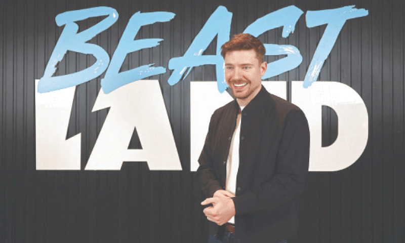 YouTube superstar MrBeast opens pop-up park in Saudi Arabia - Newspaper