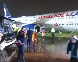 AJet Pristina flight skids off runway in Istanbul