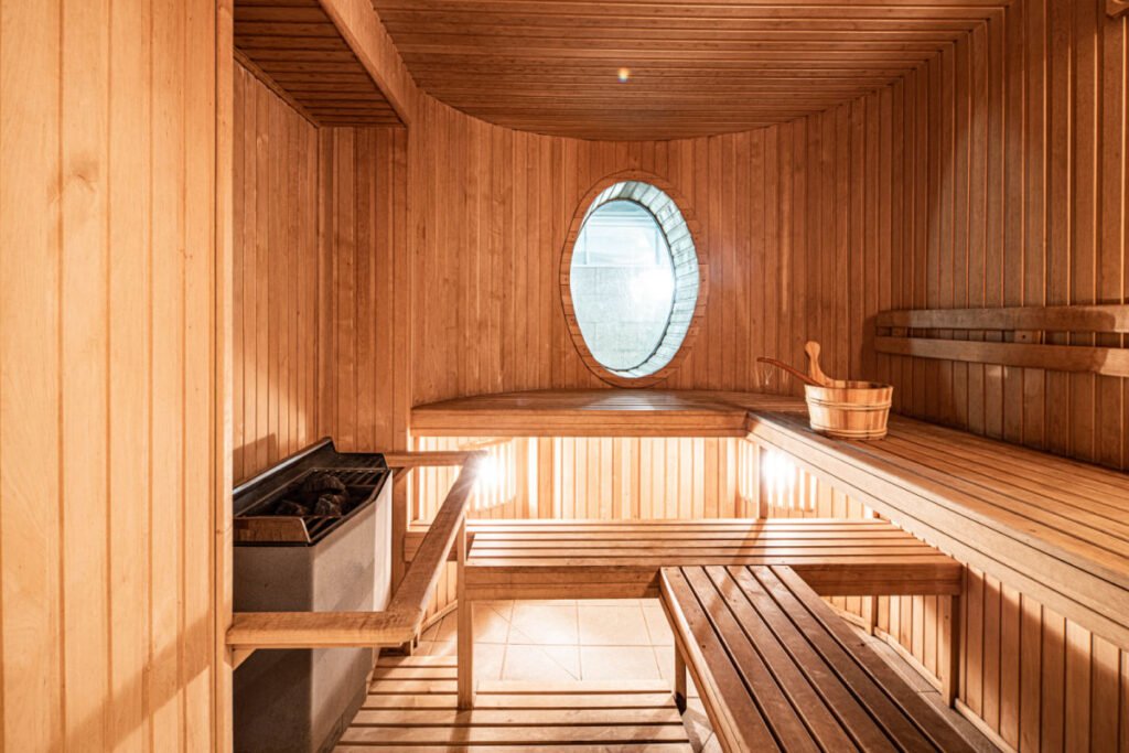 Inside of a Sauna in Bali