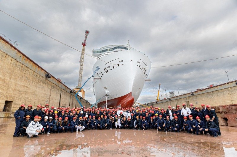 Costa Smeralda Drydock