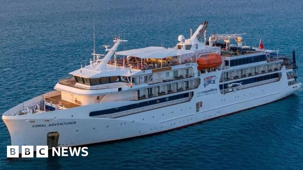 Cruise ship hits reef on first trip since leaving passenger on island