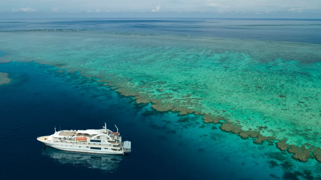 Cruise ship runs aground in Papua New Guinea, detained by authorities