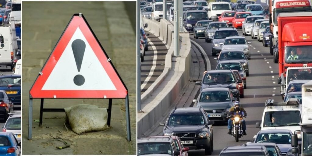 Drivers warned of road chaos TODAY as millions risk long delays on M4, M5, M25 and more
