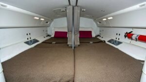 How Cabin Crew Rest & Sleep On The Boeing 747-8