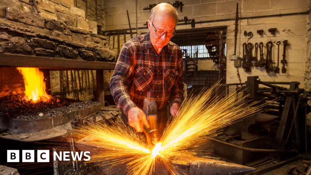 Powys blacksmith behind Windsor Castle and Westminster Abbey