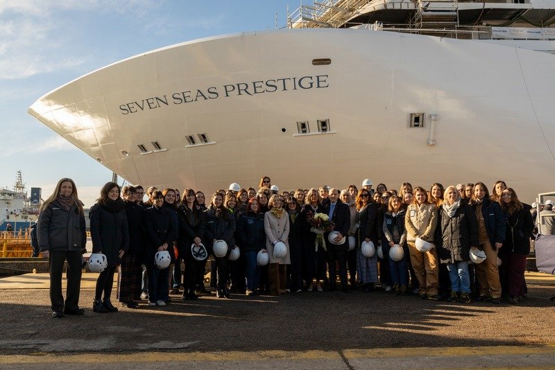 Float out at Fincantieri