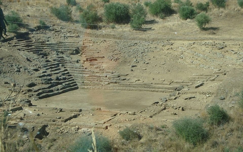 Restoration begins on ancient theater of Calydon
