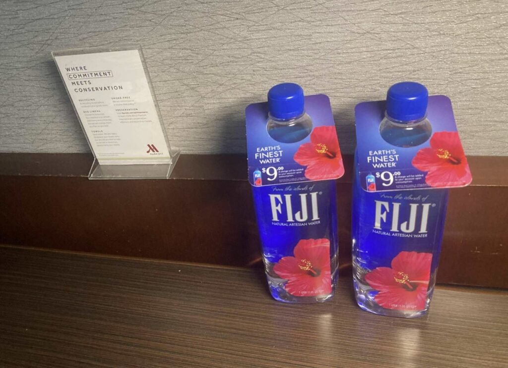 This Marriott Hotel Is Fed Up With Elites — The Sign Says You Are Not Even Entitled To Water