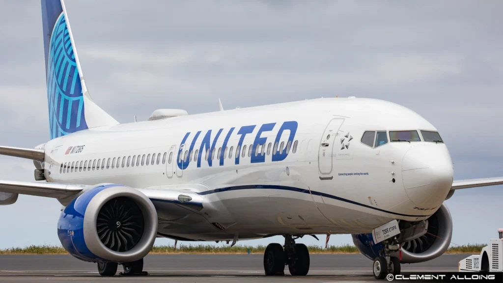 United Airlines Boeing 737 MAX