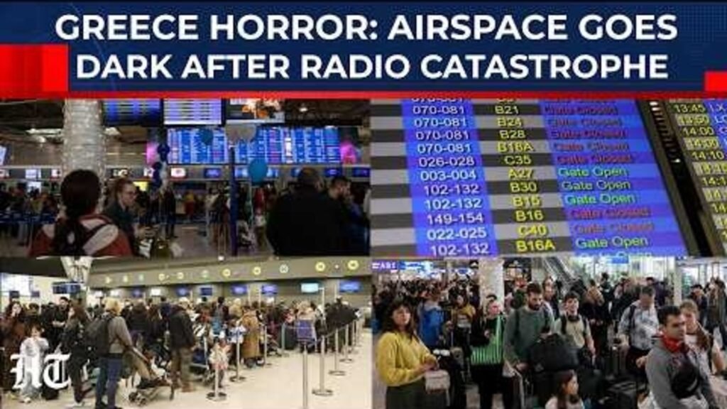 All airports in Greece suspend ops; reports of massive radio frequency failure
