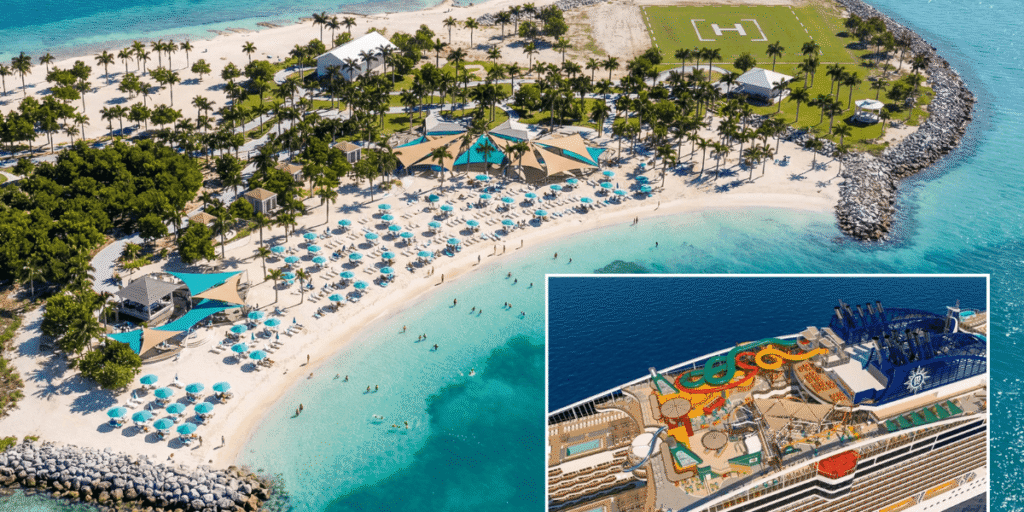 Cruise line upgrades its private Caribbean island with adults-only beaches and 4 new dining options