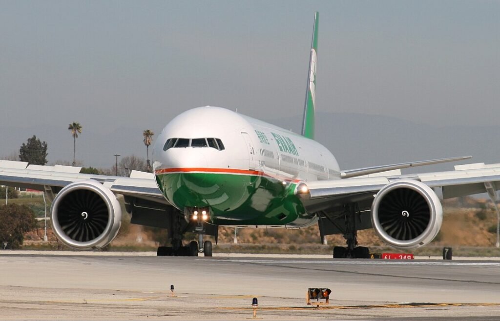 EVA Air 777 Captain Accused of Punching First Officer During Taxi at Los Angeles
