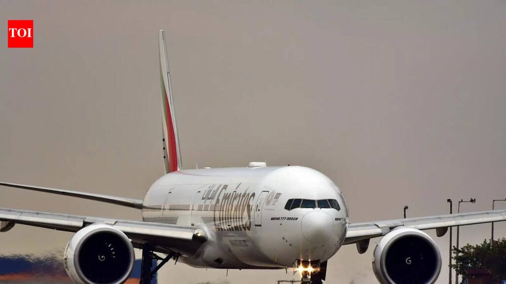 Emirates flight EK35 diverts to Edinburgh due to mid-air emergency, storm conditions | World News