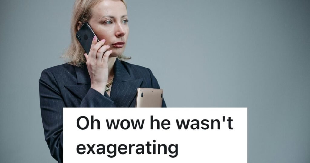 Woman listening to her phone, looking concerned