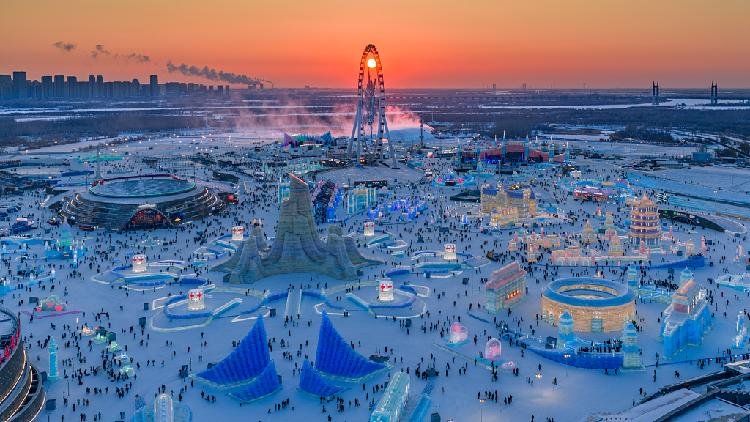 Live: Step into Harbin's magnificent ice and snow wonderland