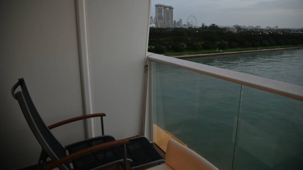 Royal Caribbean Ship Balcony in Singapore
