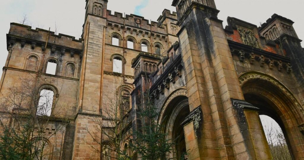See the ruined Lennox Castle near Glasgow were Lulu was born
