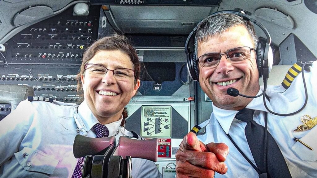 The Aviation Love Story Born In A Dash 8 Cockpit