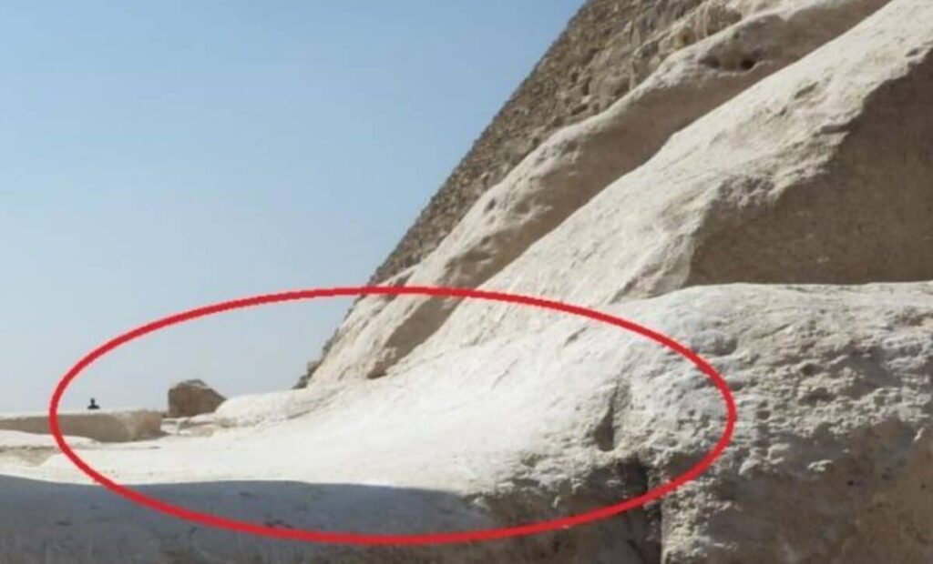 Uniform Limestone On Rock, A Clue To How The Pyramids Were Built