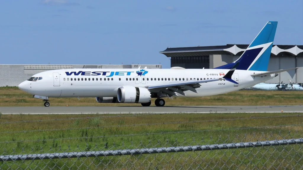 WestJet Boeing 737 MAX