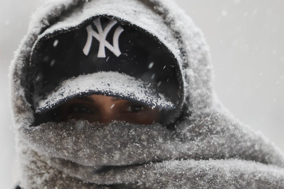 Winter storm across the US in photos