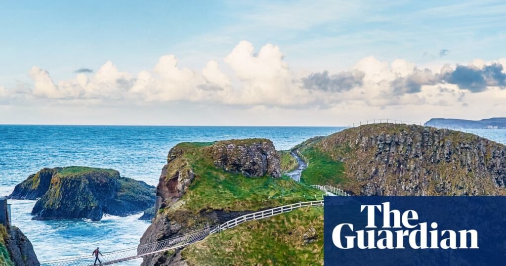 ‘Waves break right on to the bus windscreen’: a car-free trip along County Antrim’s dramatic coast | Northern Ireland holidays