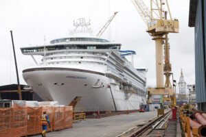 Carnival Encounter in Drydock
