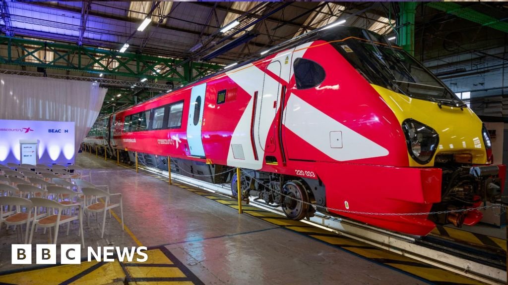 CrossCountry reveals refurbished train as part of £75m project - BBC