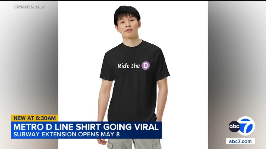 LA Metro's D Line extension through Koreatown and Beverly Hills tied to viral merch release